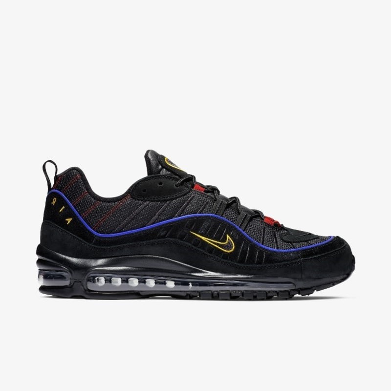 Black air max 98 mens online